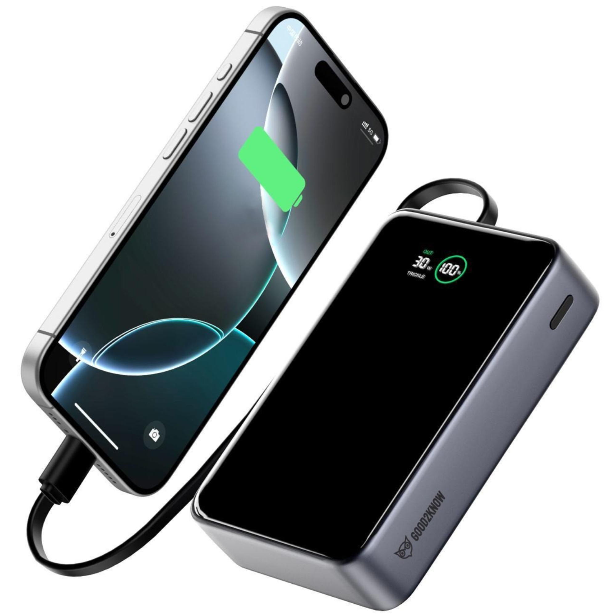 Hoe kan een draagbare oplader van 20000 mAh met 22.5 W Hoe kan een draagbare oplader van 20000 mAh met 22.5 W