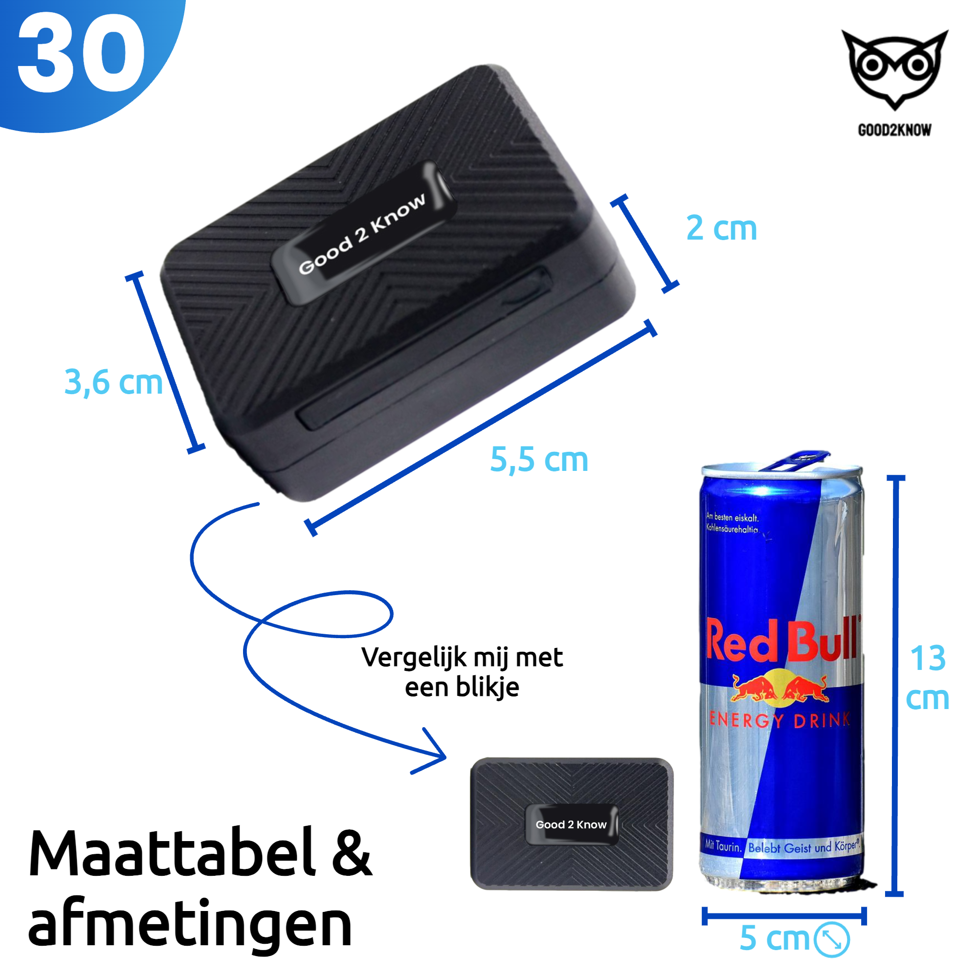 GPS tracker MINI 30 dagen Inclusief Simkaart & Zonder Abonnement(G2K-52)