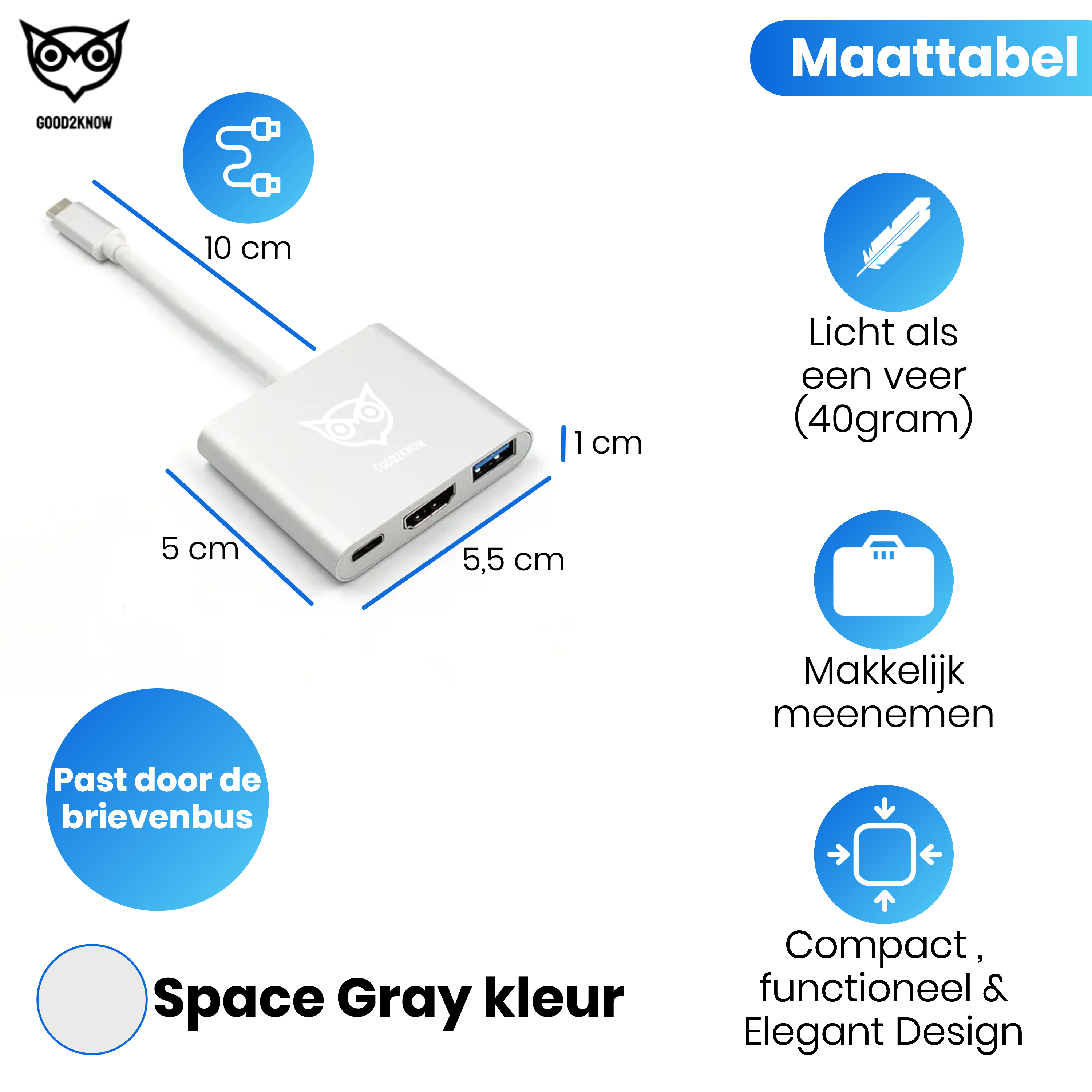 BASESAILOR USB C naar USB Adapter 3Pack, Type C Mannelijk naar USBA 3.0 BASESAILOR USB C naar USB Adapter 3Pack, Type C Mannelijk naar USBA 3.0