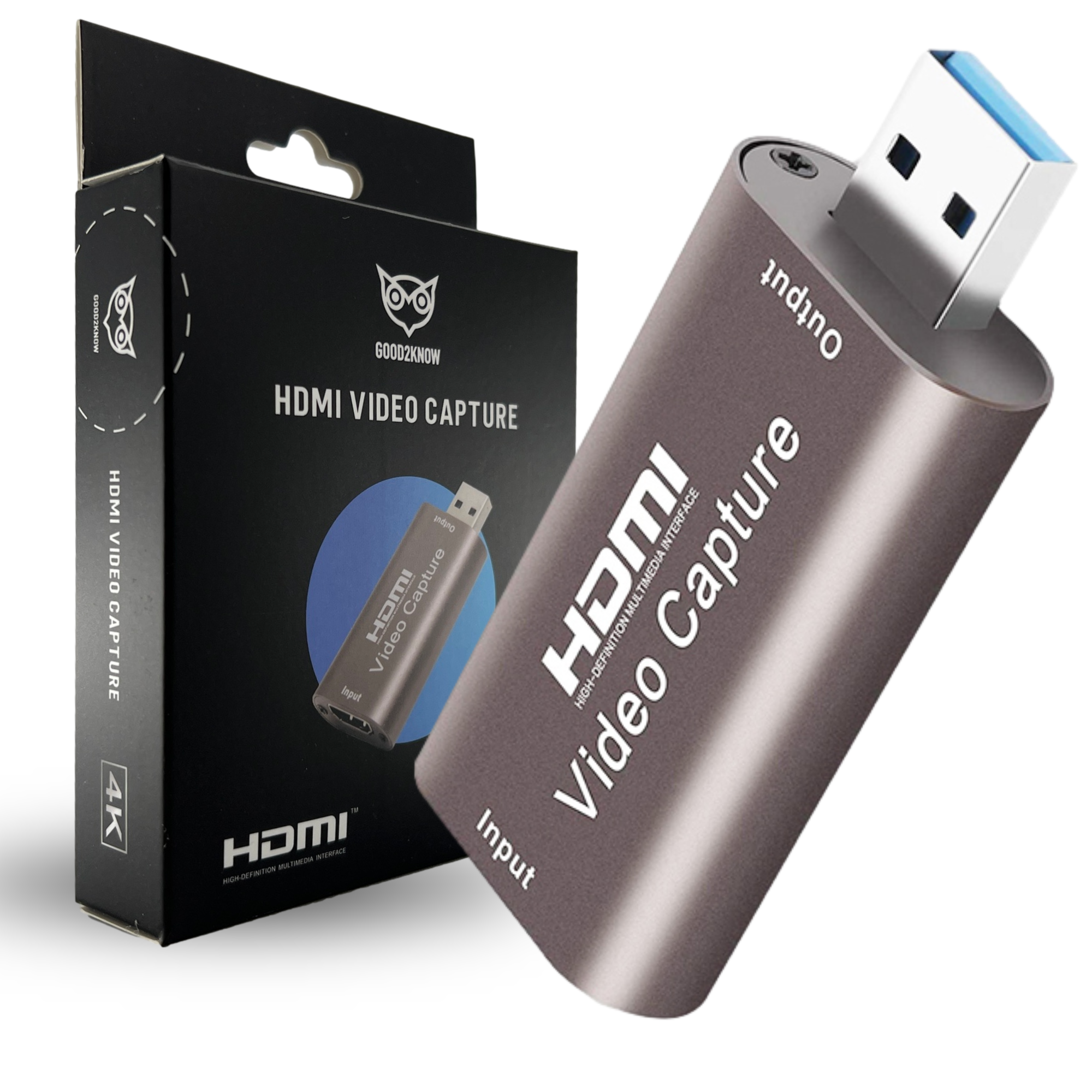 Capture Card HDMI naar USB 3.0 4K Game Capture - [G2K-59]