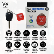 Good2know Key Finder - Keychain - Red - Gps tracker - Bleutooth Keyfinder - Cr 2032 &amp; cord - Airtag