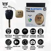 Good2know Sleutelvinder - Sleutelhanger - Goud - Gps tracker - Bleutooth Keyfinder - Cr 2032 & koortje - Airtag