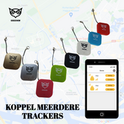 Good2know Sleutelvinder - Sleutelhanger - Groen - Gps tracker - Bleutooth Keyfinder - Cr 2032 & koortje - Airtag