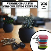 Good2know Sleutelvinder - Sleutelhanger - Roze - Gps tracker - Bleutooth Keyfinder - Cr 2032 & koortje - Airtag