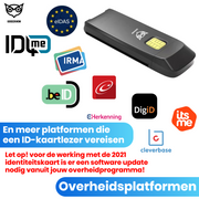 Good2know Id Kaartlezer – USB – Compact 2022 model - Geheugenkaartlezer – België – Mac, Windows