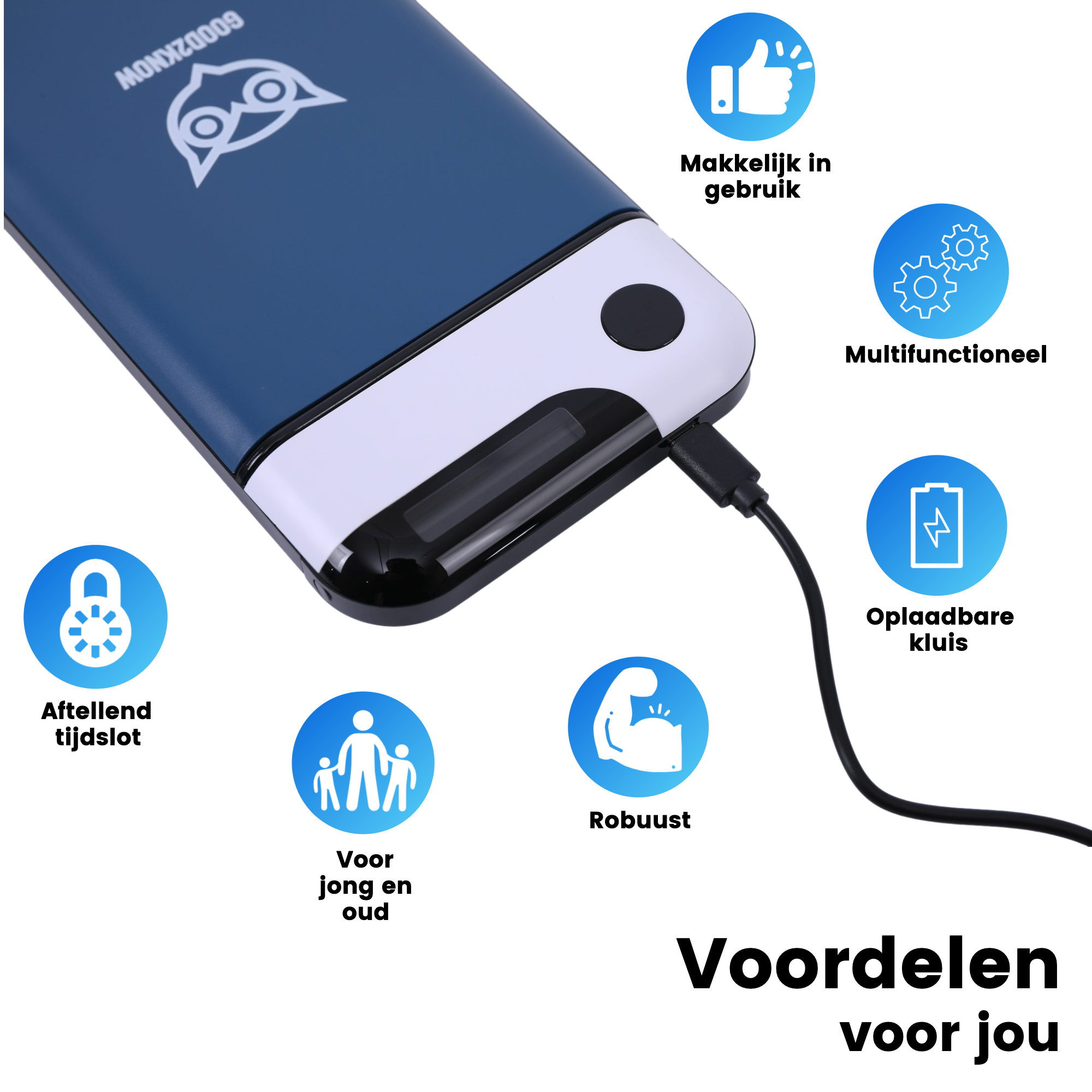 Telefoon Kluis met Tijdslot voor één telefoon - Roze - Timer – Kluis